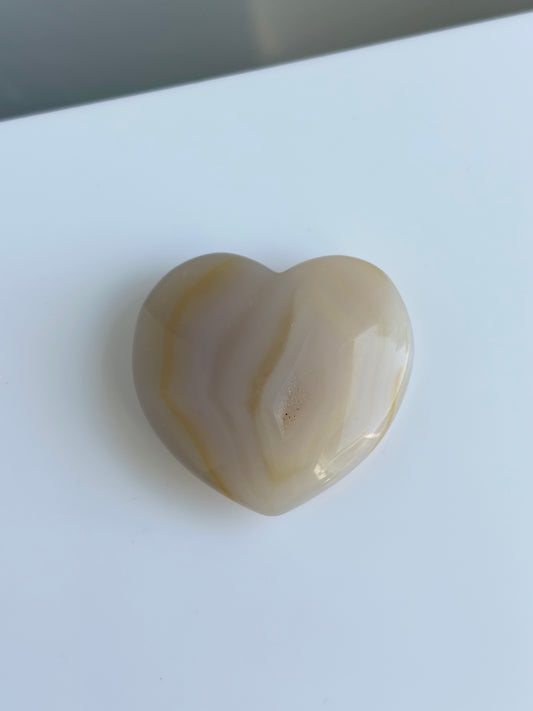 Druzy Agate | Heart 04