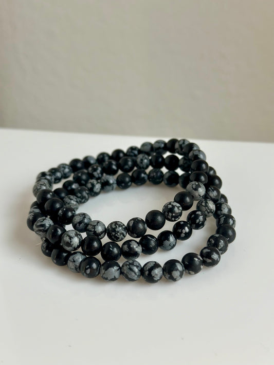 Snowflake Obsidian | 6mm