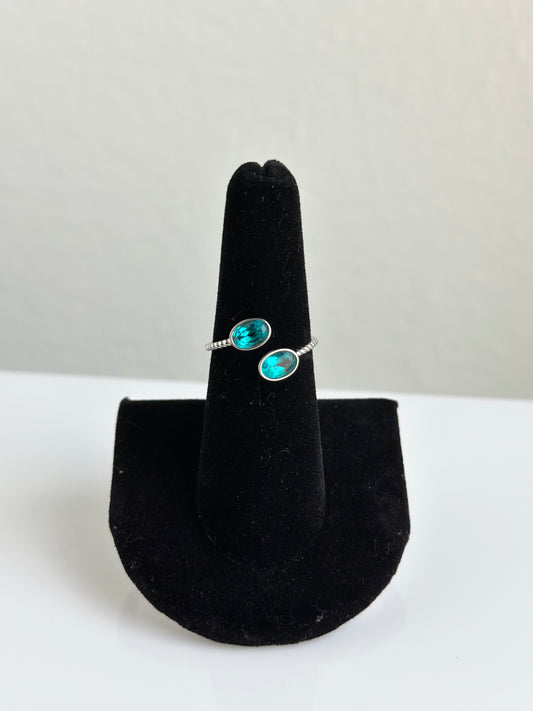 Paraiba Topaz Ring | Adjustable Size