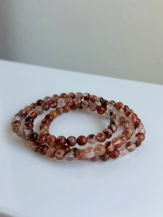Fire Quartz | 6mm