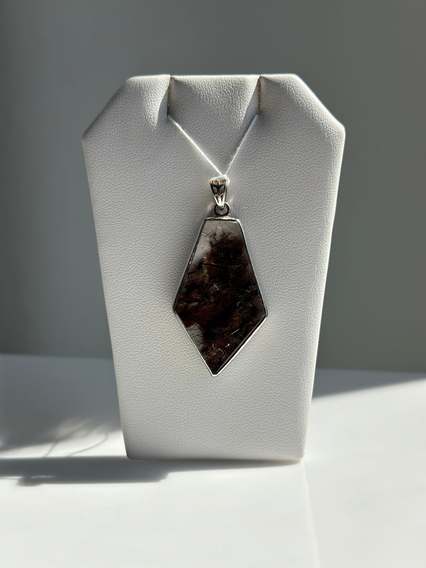Garden Quartz x Black Tourmaline | Pendant