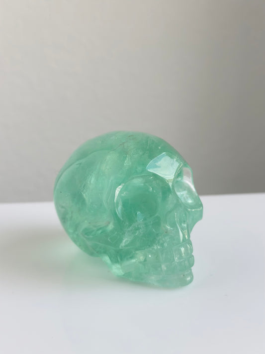 Fluorite Green | Skull
