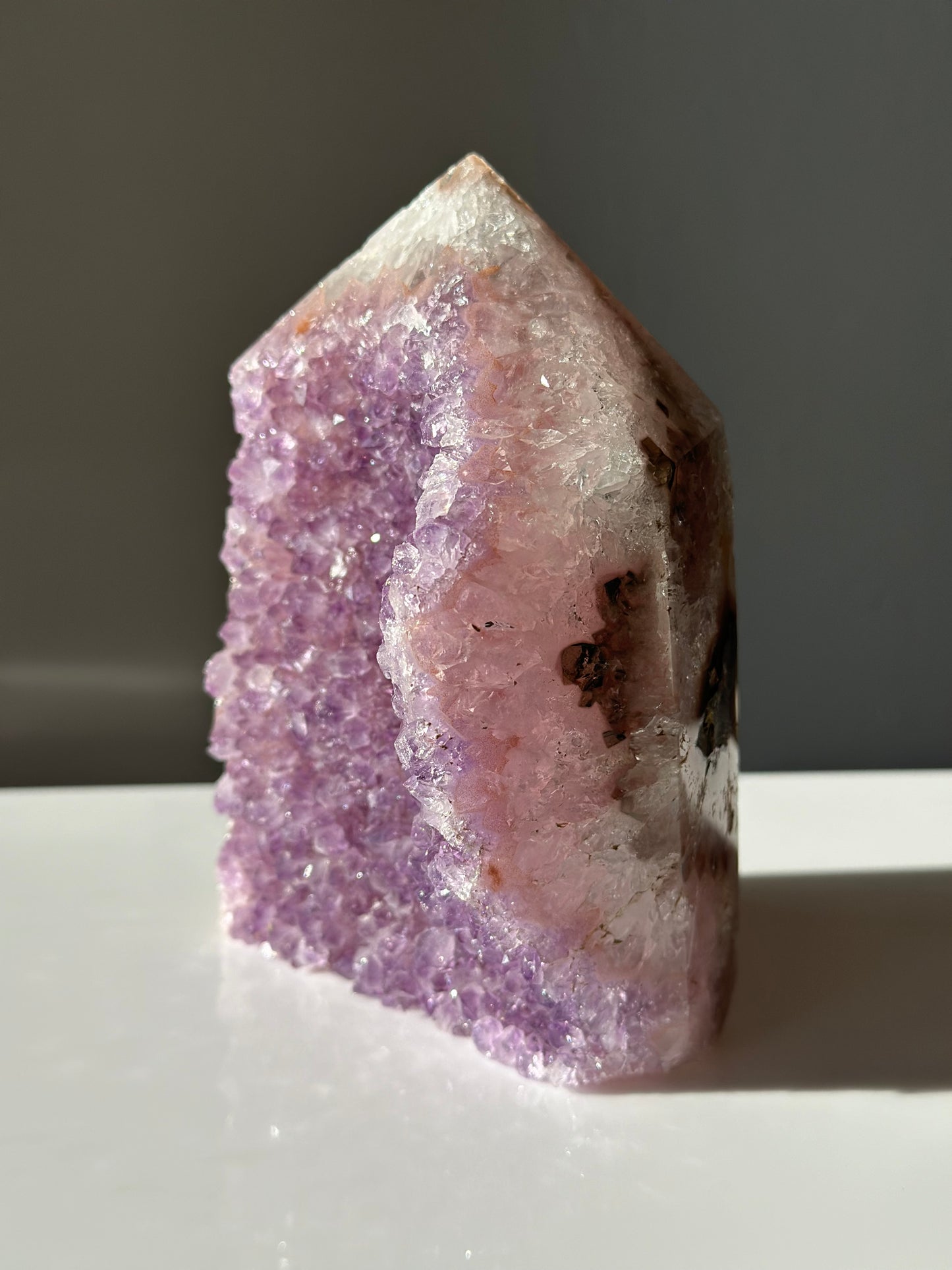 Amethyst x Quartz Tower