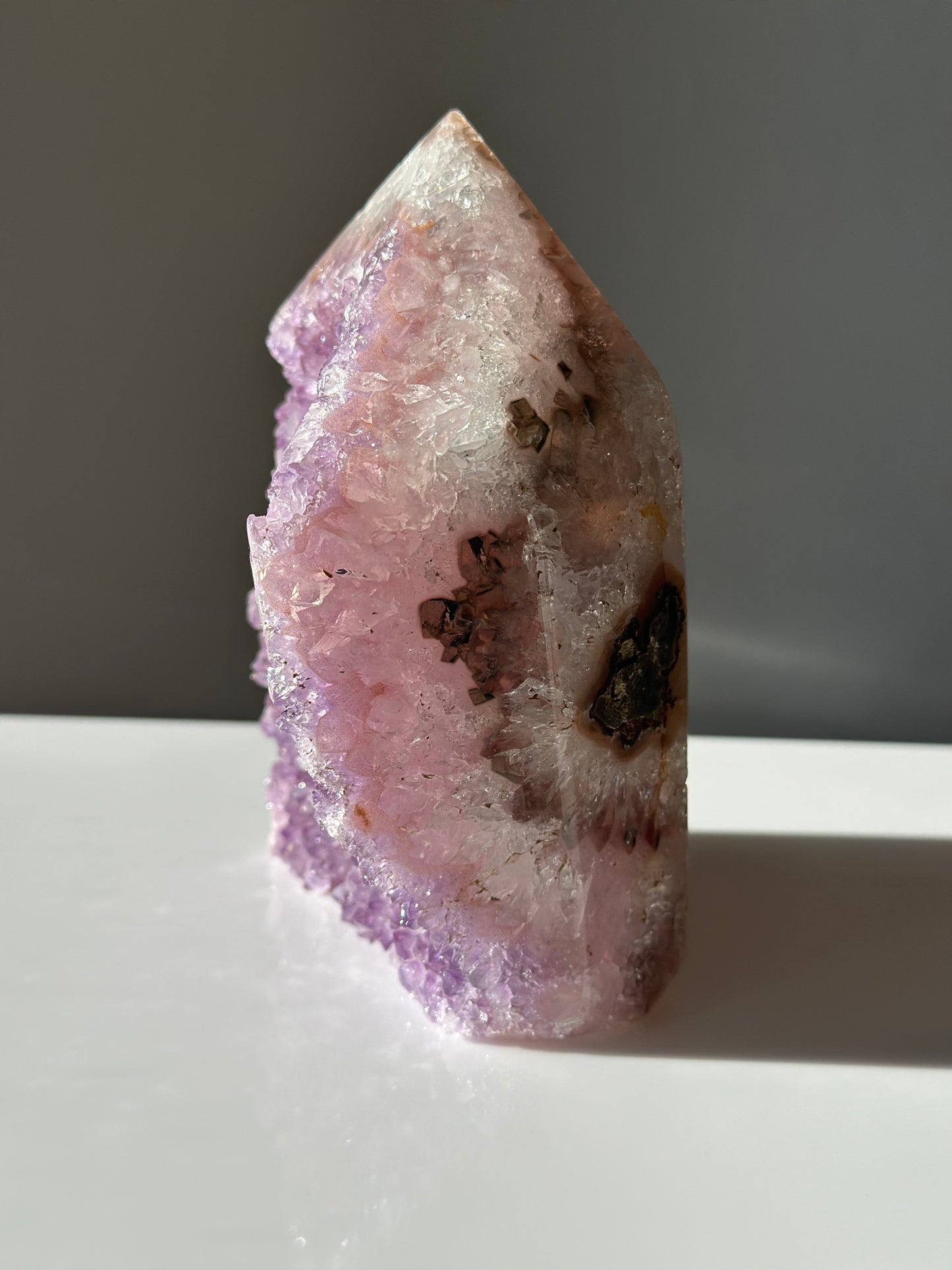 Amethyst x Quartz Tower