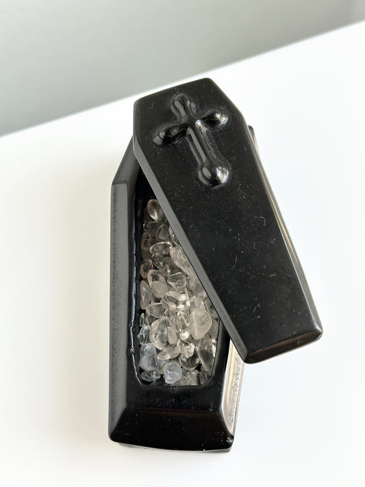 Obsidian | Coffin Trinket Dish