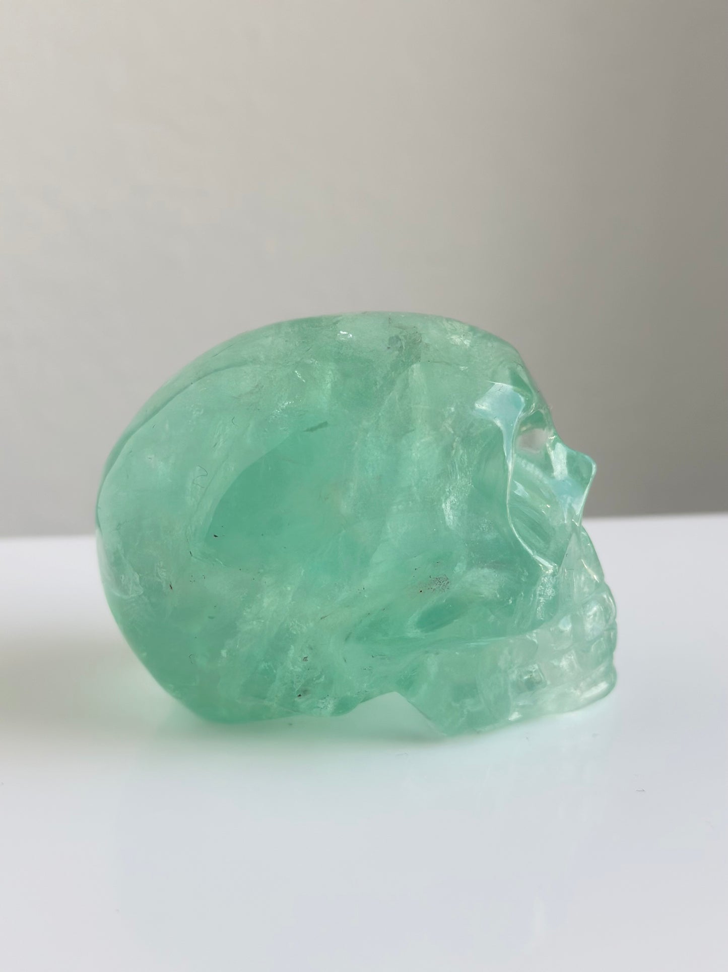 Fluorite Green | Skull