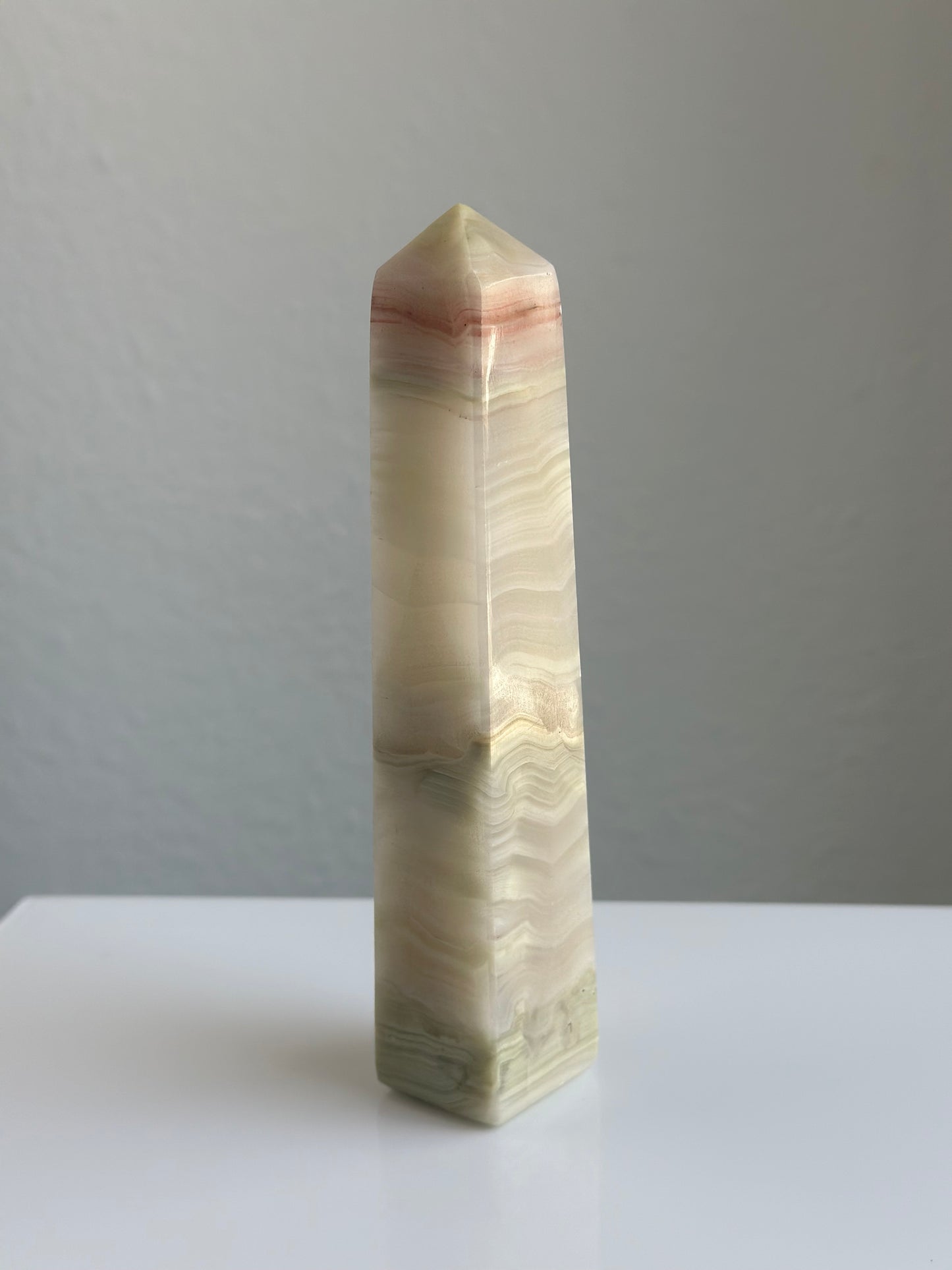 Pink Banded Onyx | Tower 03