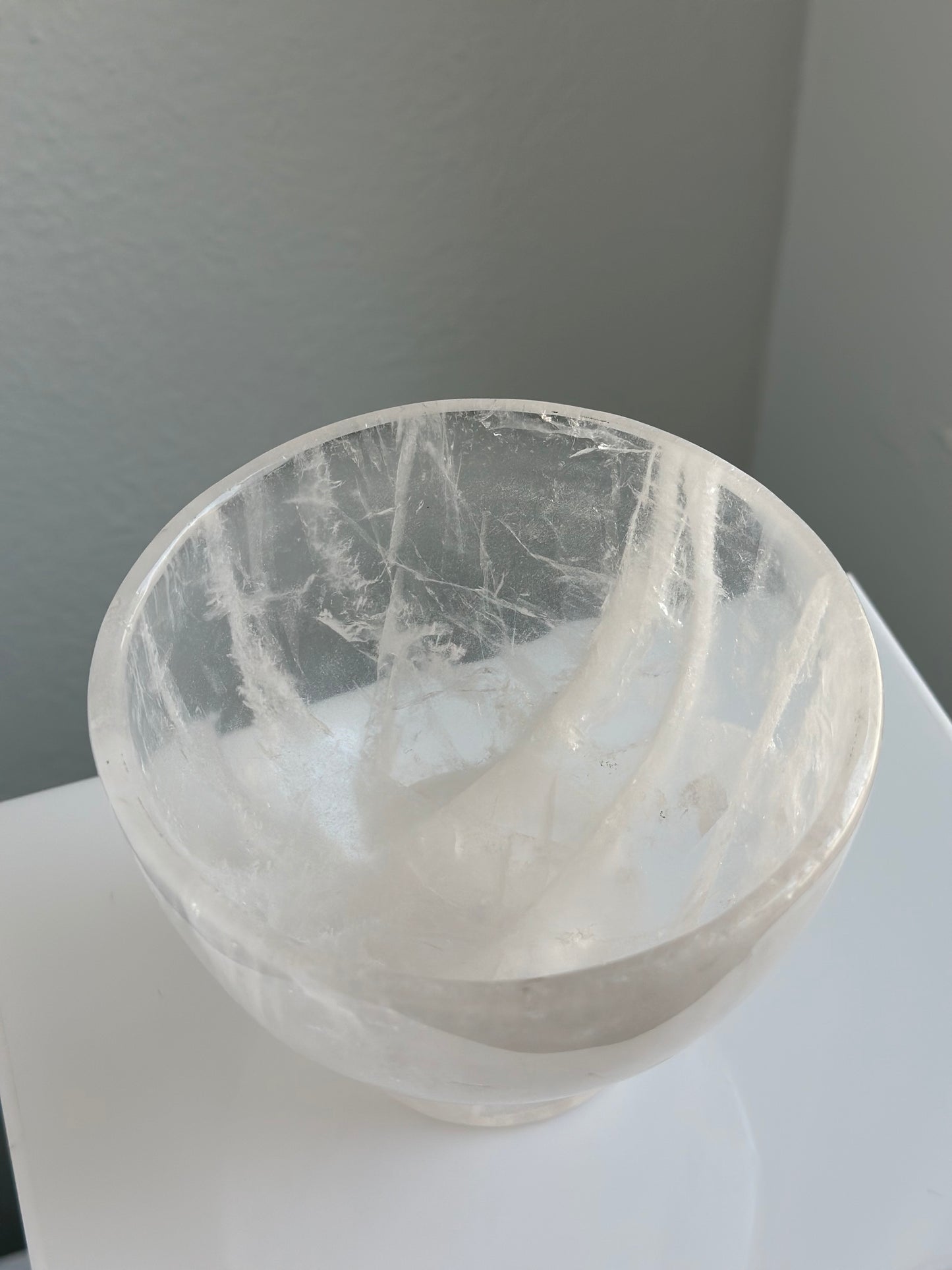 Clear Quartz Bowl