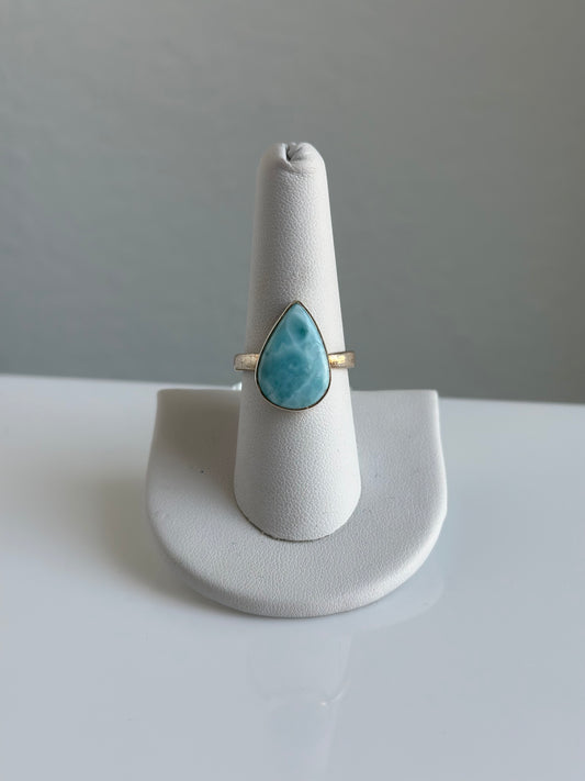 Larimar Ring | Adjustable
