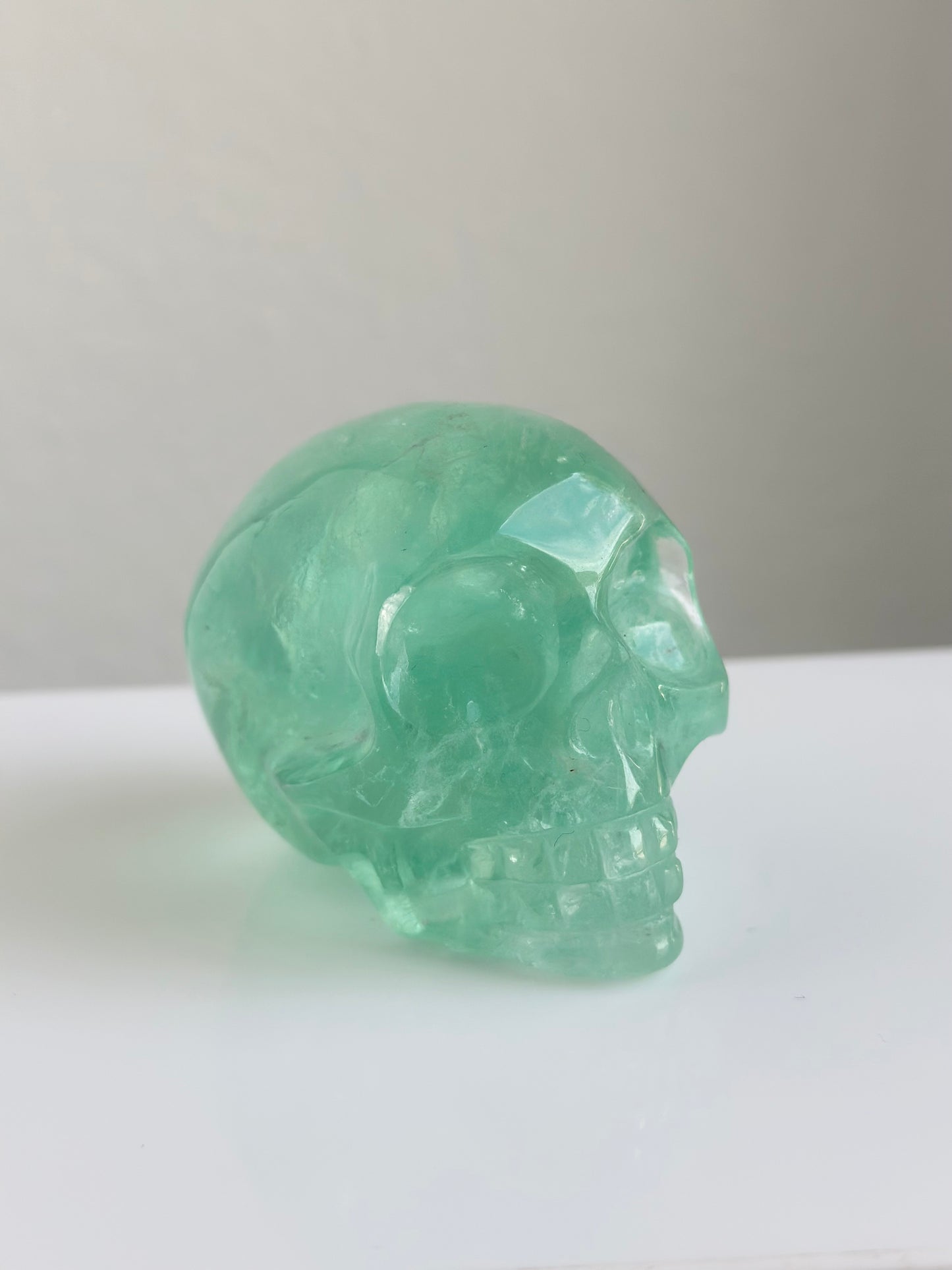 Fluorite Green | Skull