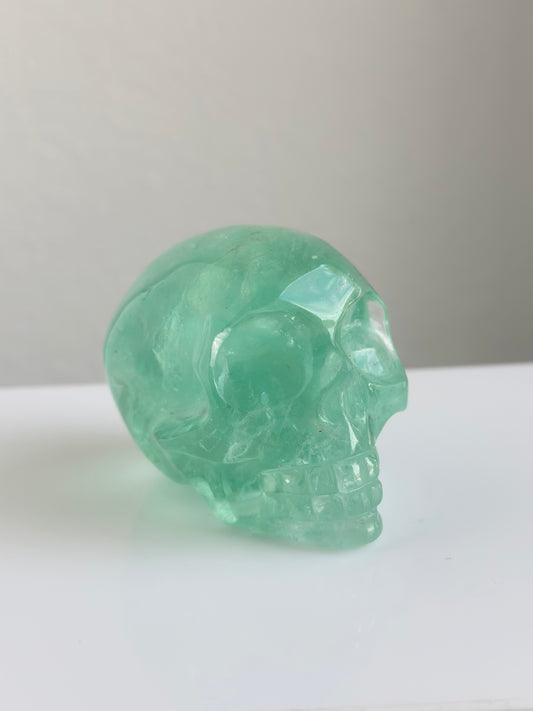 Fluorite Green | Skull