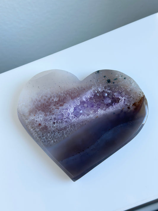 Amethyst x Agate | Heart