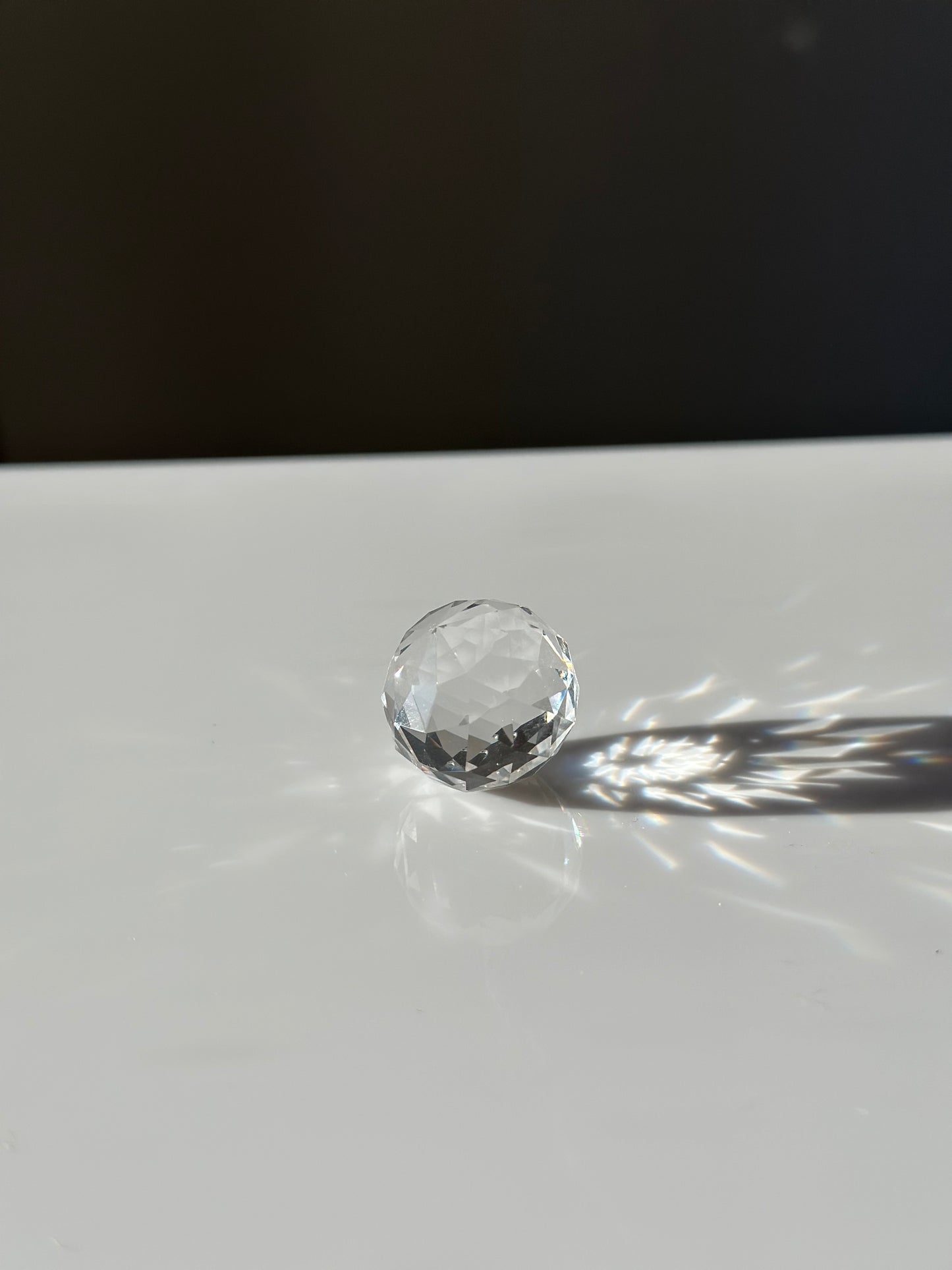Clear Quartz | Faceted Sphere