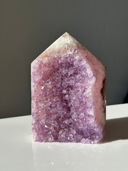 Amethyst x Quartz Tower