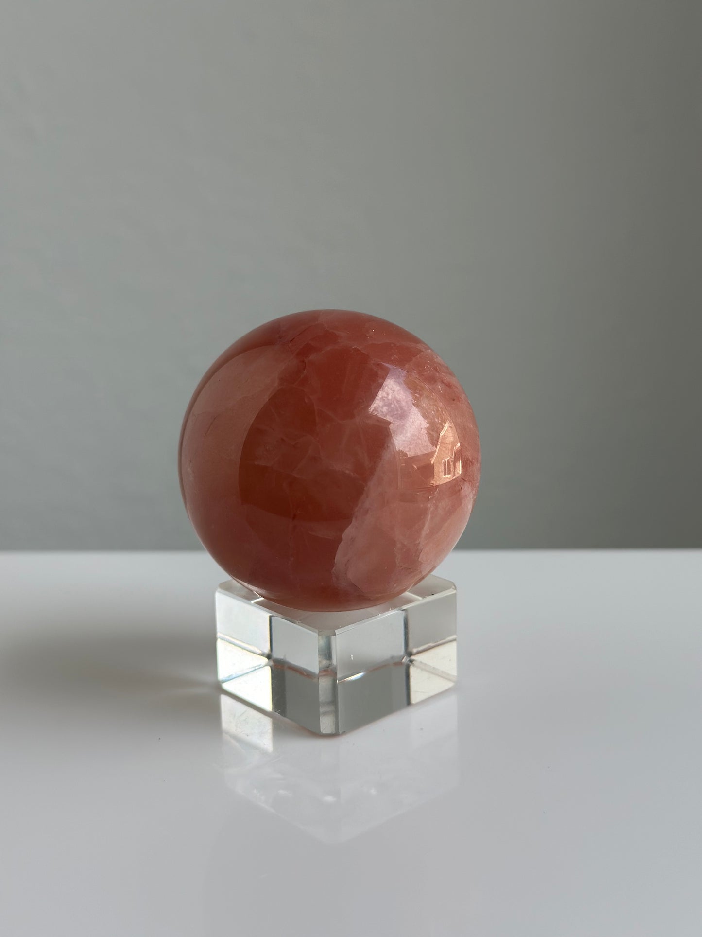 Pink Calcite | Sphere 01