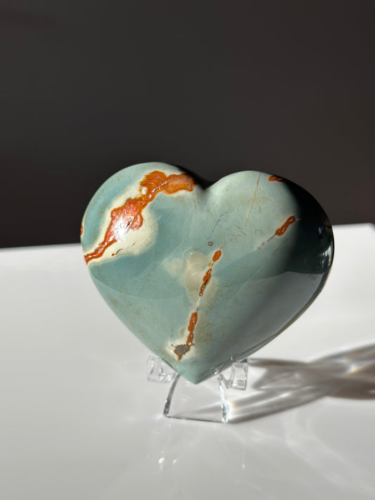 Polychrome Jasper | Heart