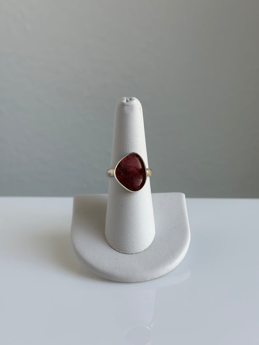 Pink Tourmaline Ring | Size 7