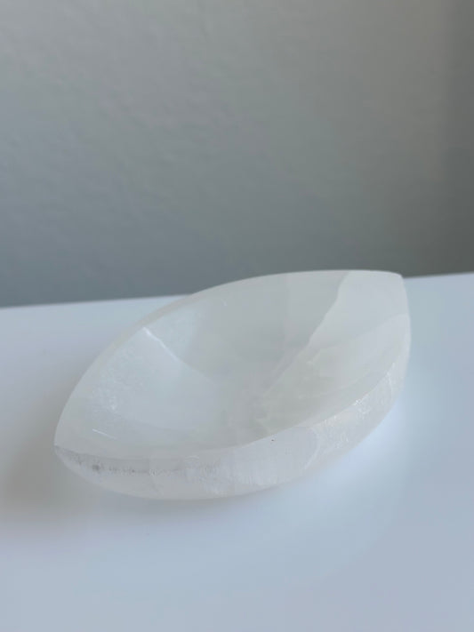 Selenite Display Bowl