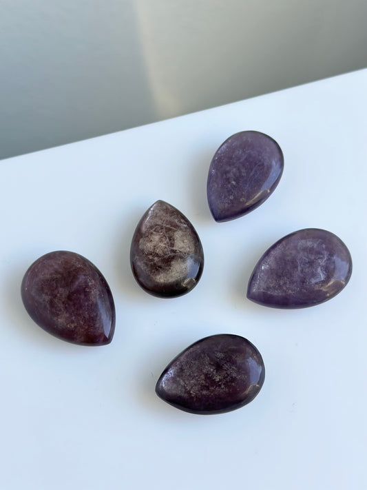 Purple Mica Teardrop