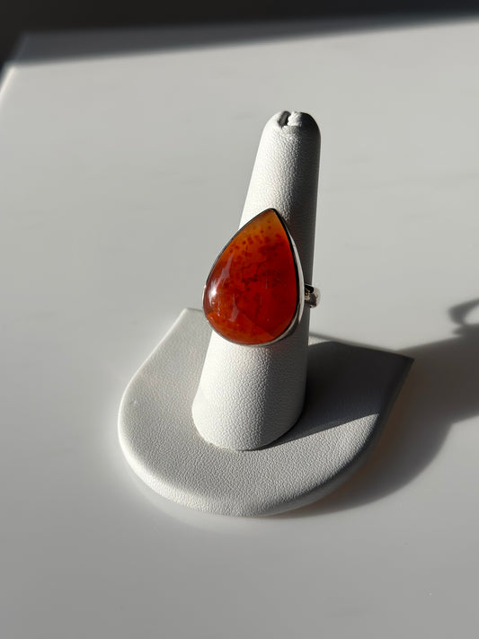 Carnelian | Adjustable Ring 01