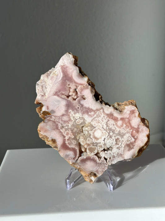 Pink Amethyst x Quartz | Slab 03