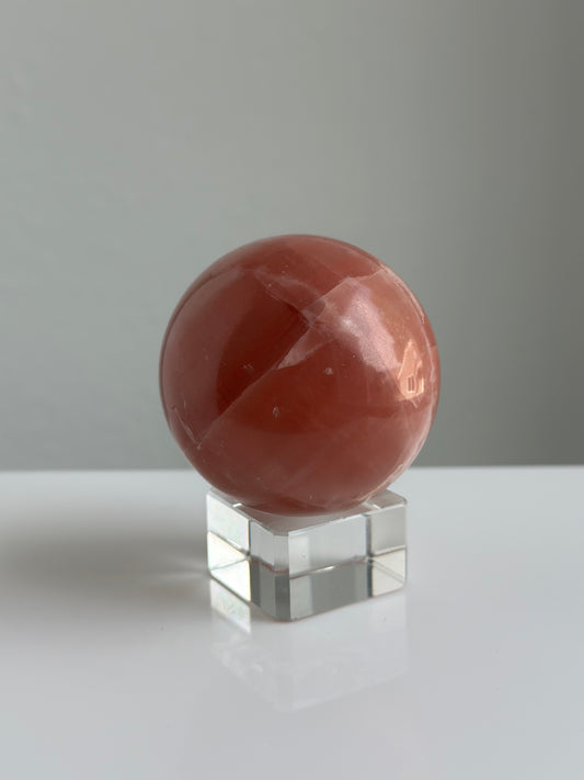 Pink Calcite | Sphere 02