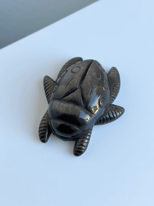 Obsidian Silver Sheen | Lady Bug