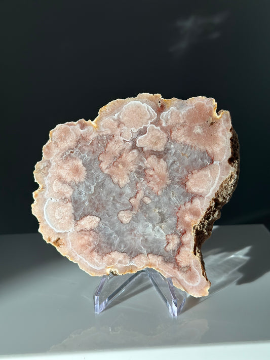 Flower Agate x Quartz | Slab 04