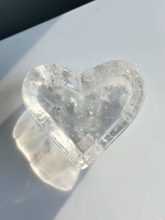 Clear Quartz Heart Bowl | 02