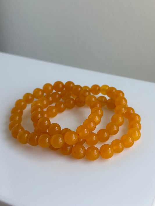 Orange Calcite | 8mm