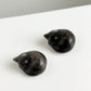 Obsidian Silver Sheen | Sleeping Cat