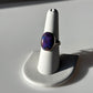 Purple Copper Turquoise | Adjustable Ring