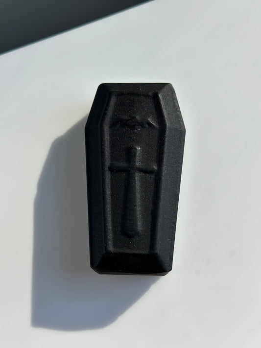 Obsidian Matte | Coffin Carving