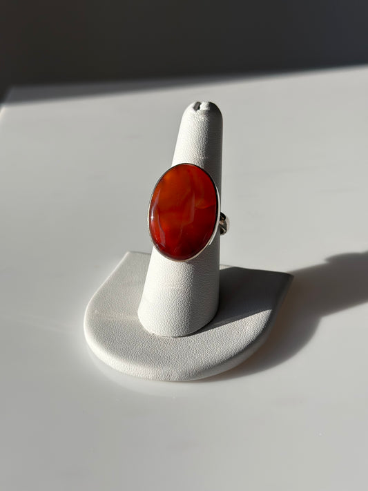 Carnelian | Adjustable Ring 02