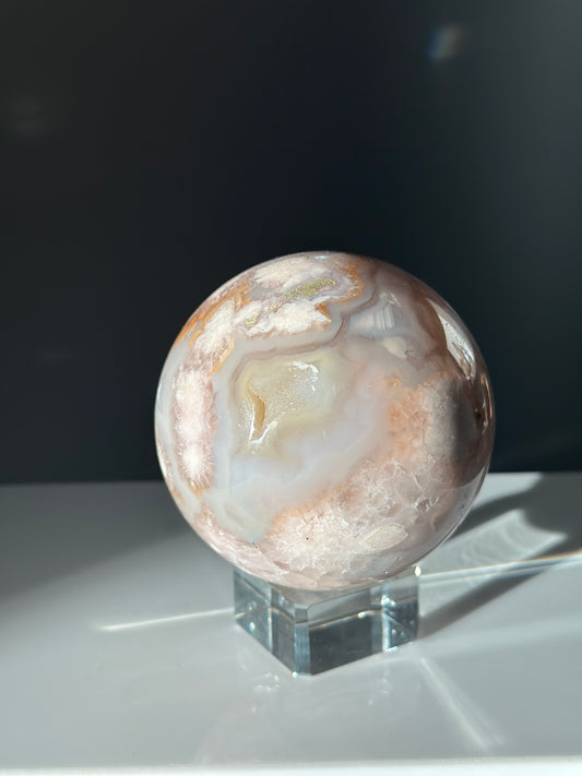 Flower Agate | Sphere 01