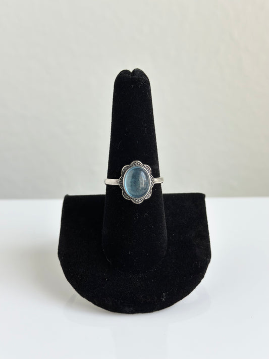 Aquamarine Ring | 02 Adjustable Size