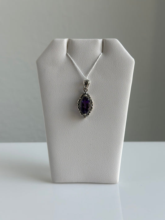 Amethyst Faceted | Pendant