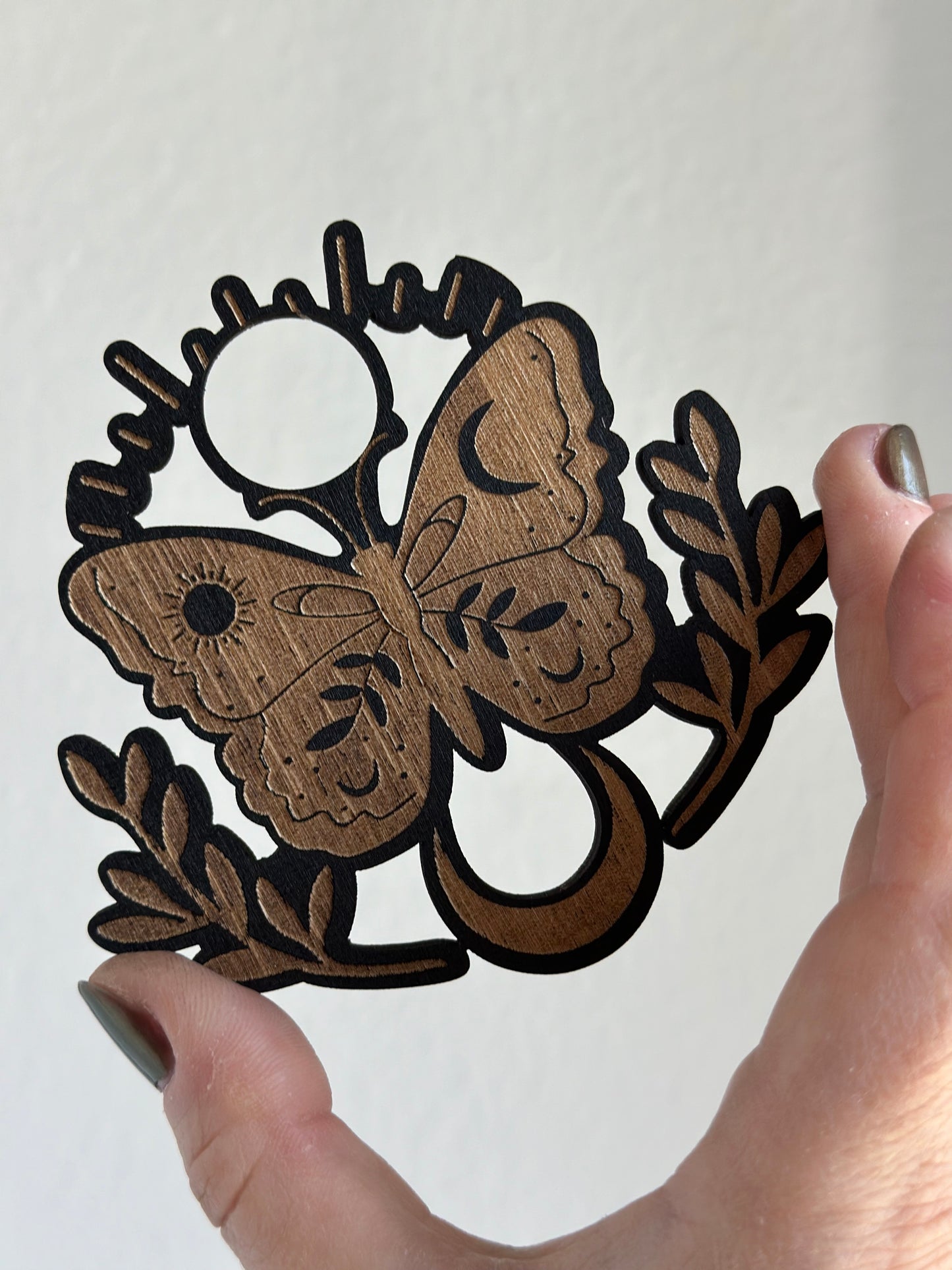 Wood Butterfly | Sphere Holder