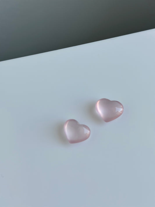 Rose Quartz HQ | Mini Heart