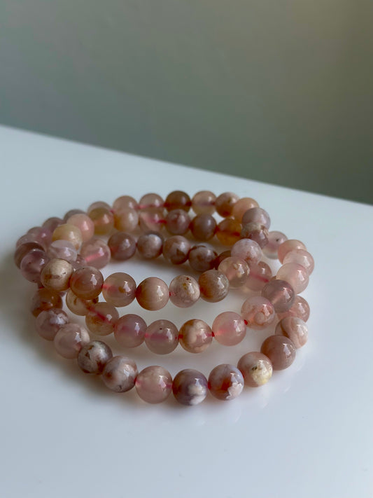 Flower Agate | 8mm