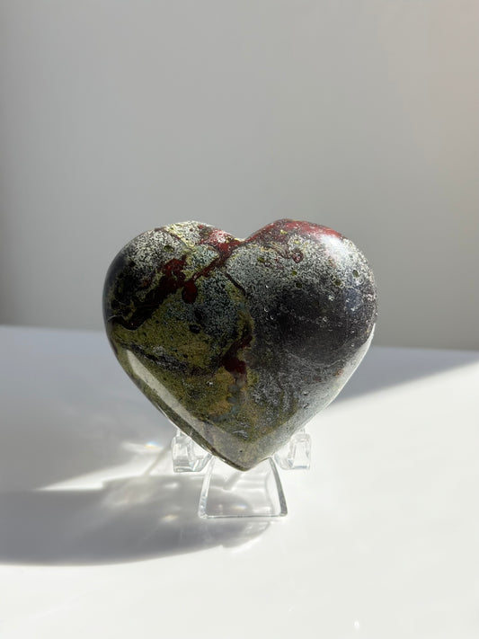 Dragon Blood Stone | Heart