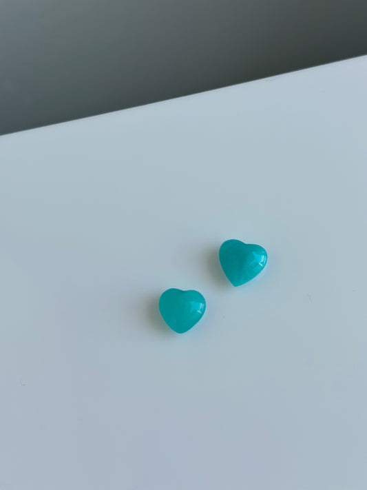 Gel Amazonite | Micro Mini Heart