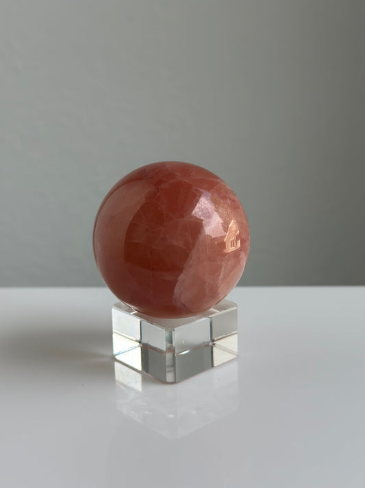 Pink Calcite | Sphere 01