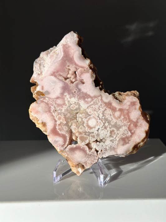 Pink Amethyst x Quartz | Slab 03