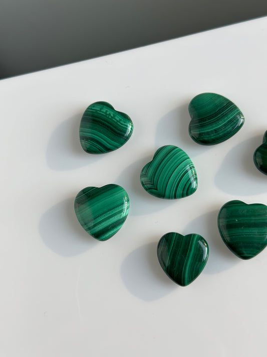 Malachite | Mini Heart