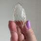 Clear Quartz Faceted Bullet