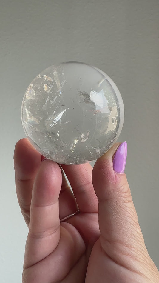 Clear Quartz | Sphere 01