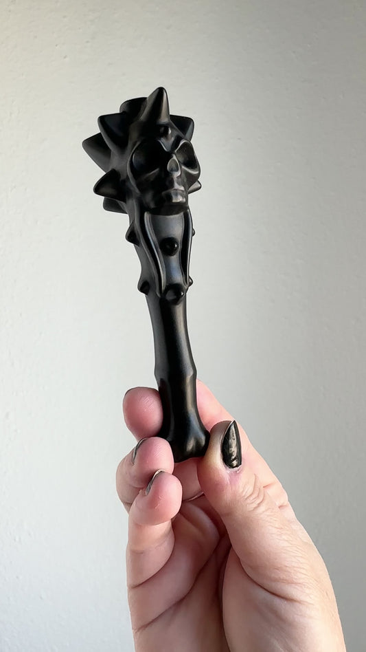 Obsidian | Skull Mace