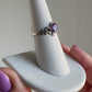 Mystic Quartz Faceted Ring | Adjustable | UV Reactive