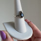 Smoky Quartz Faceted Ring | Adjustable